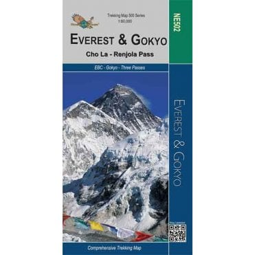 Everest & Gokyo: Cho La - the Renjo Pass | Nepa Map NE502
