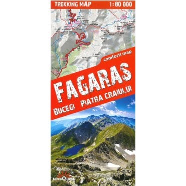 Fagaras Trekking Map