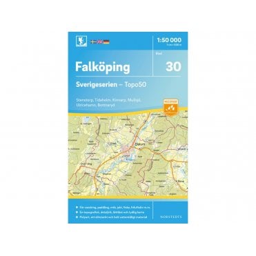Falkoping (Sweden) - Norstedts Outdoor map 30