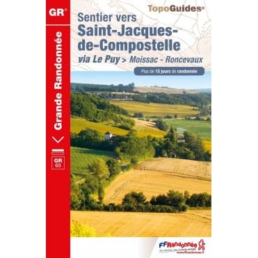 Sentier vers Saint-Jacques-de-Compostelle : Moissac-Roncevaux - GR65 | FFR 653