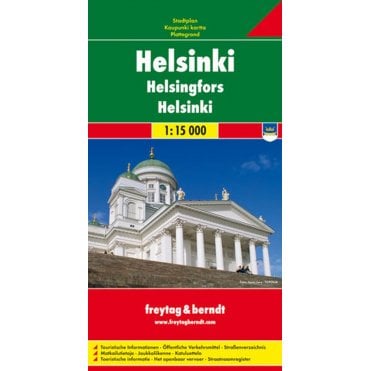 Finland: Helsinki City Map