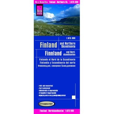 Finland, Northern Scandinavia Map - Reise Know-How