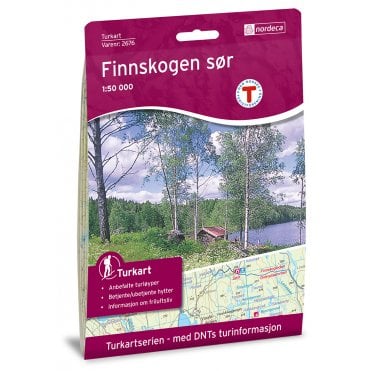 Finnskogen Sor Tourist Map: 2676