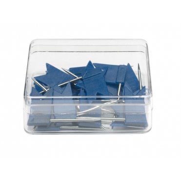 Flag Map Pins/Tacks (Royal Blue) 715
