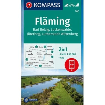 Flaming | Kompass hiking map 747