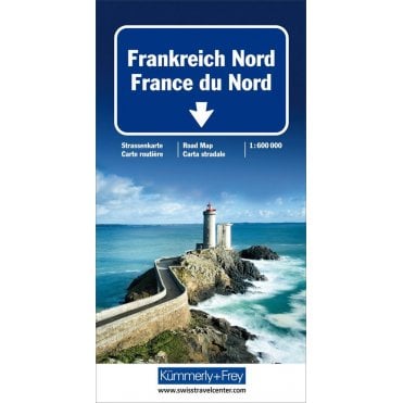 France (North) road map by K+F