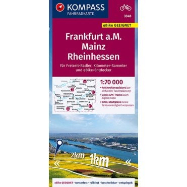 Frankfurt am Main - Mainz - Rheinhessen | Kompass cycling ma