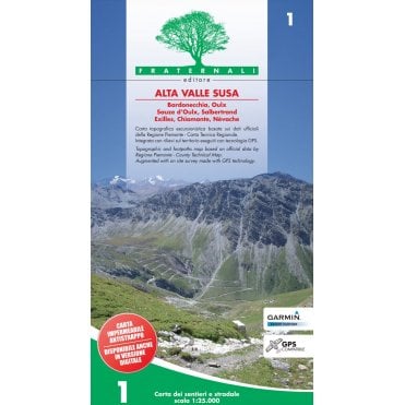 Alta Valle Susa - Fratenali Hiking Map 1
