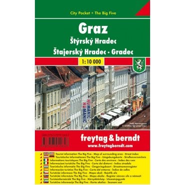 Austria: Graz City Pocket Map