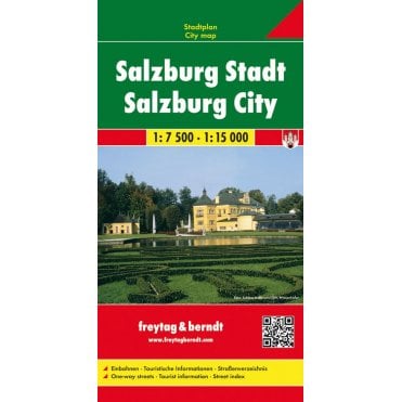 Austria: Salzburg City Map
