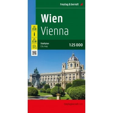 Austria: Vienna City Map