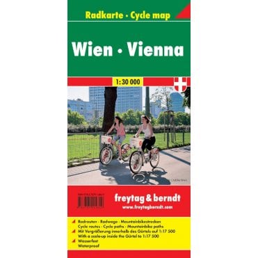 Austria: Vienna Cycle Map