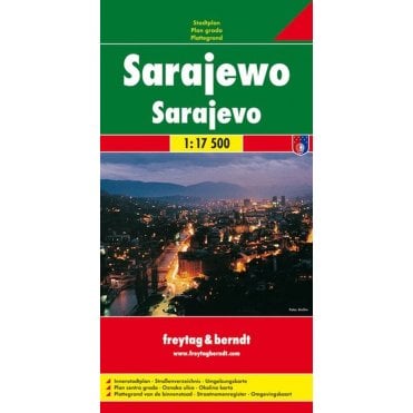 Bosnia and Herzegovina: Sarajevo City Map