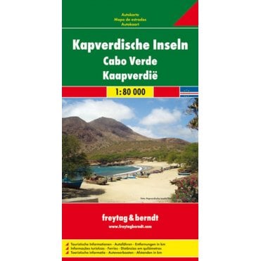 Cape Verde Islands Road Map