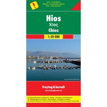 Chios (Greece) Road Map
