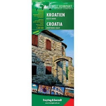 Croatia: North Coast Compact Map