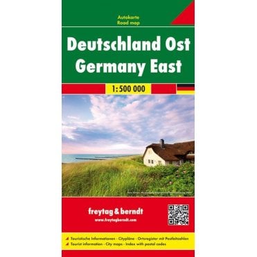 East Germany Road Map