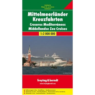 Europe: Mediterranean Sea Cruises Map