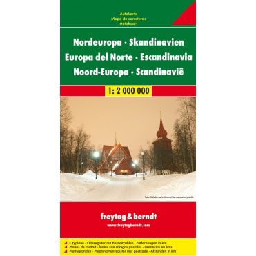 Europe: Northern & Scandinavia Road Map