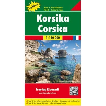 France: Corsica Road Map