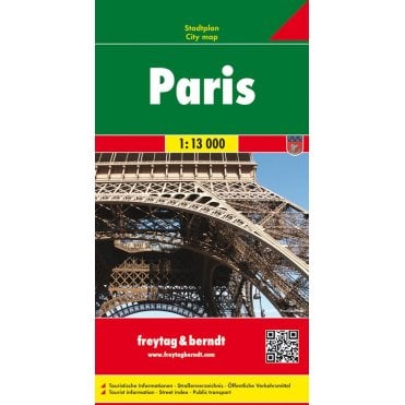 France: Paris City Map