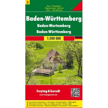 Germany 03: Baden - Wurttemberg Road Map