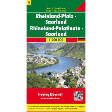 Germany 04: Rheinland-Pfalz - Saarland Road Map