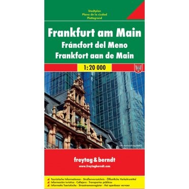 Germany: Frankfurt City Map