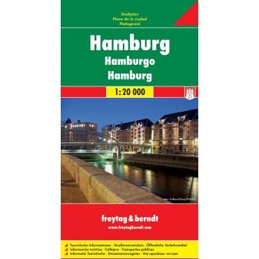 Germany: Hamburg City Map