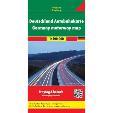Germany: Motorway (Autobahn) Map