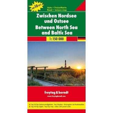 Germany: North Sea & Baltic Sea (Between) Road Map