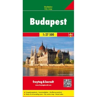 Hungary: Budapest City Map
