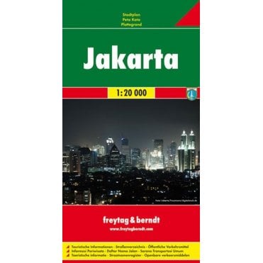 Indonesia:  Jakarta City Map