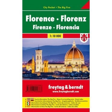 Italy: Florence City Pocket Map