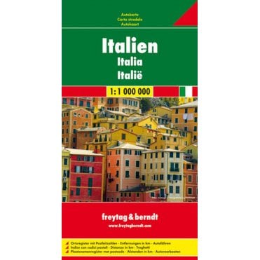 Italy Road map 1: 1 M