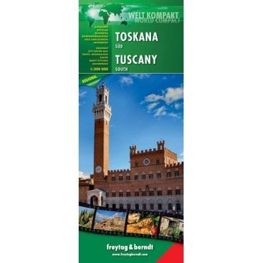 Italy: Tuscany South Compact Map