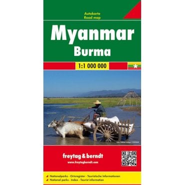 Myanmar (Burma) Road Map