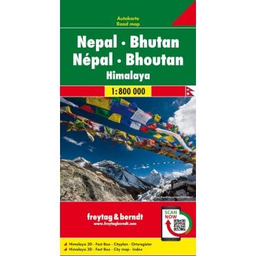 Nepal, Bhutan & Himalaya Road Map