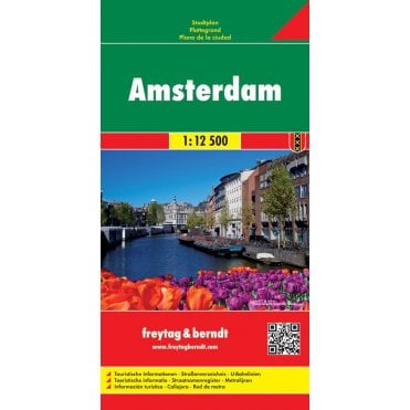 Netherlands: Amsterdam City Map