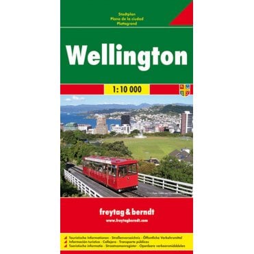 New Zealand: Wellington City Map