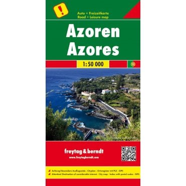 Portugal: Azores Road Map