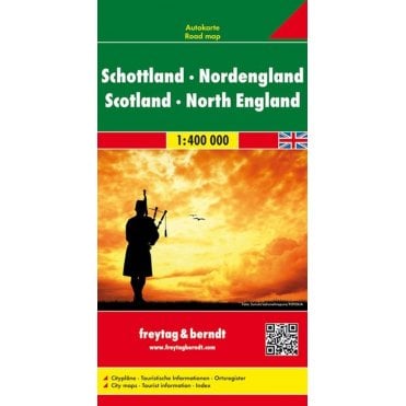 Scotland - Northern England Road Map