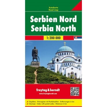 Serbia North Road Map