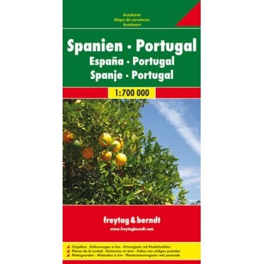 Spain and Portugal Road Map