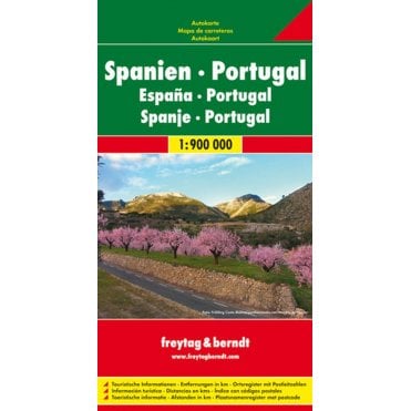 Spain and Portugal Road Map