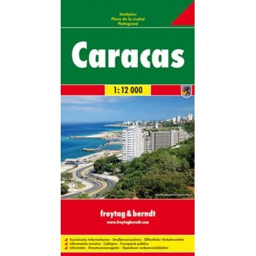 Venezuela: Caracas City Map