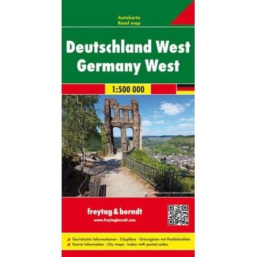 West Germany Road Map
