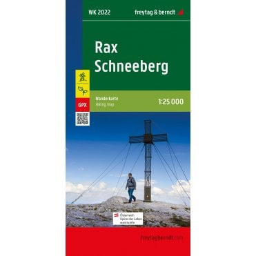 WK 2022: Rax - Schneeberg Hiking Map