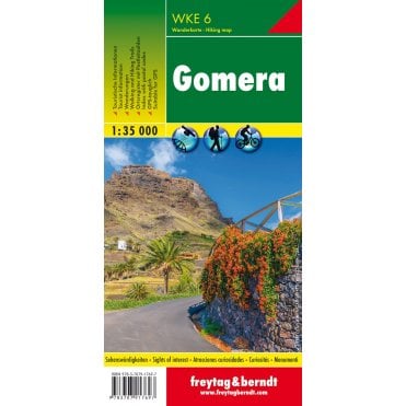 WK E6: La Gomera (Canary Islands) Hiking Map