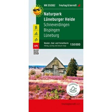 WKD 5082: Lüneburg Heath Nature Park Hiking Map